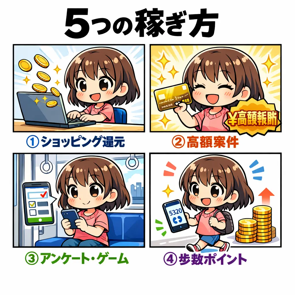 GMOポイ活の稼ぎ方を完全解説 - gmoポイ活