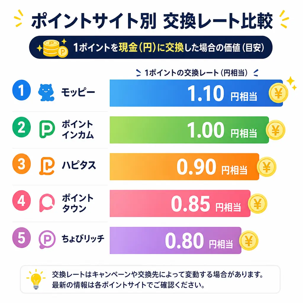おすすめのポイ活サイトを選ぶ5つの基準 - ポイ活サイト おすすめ