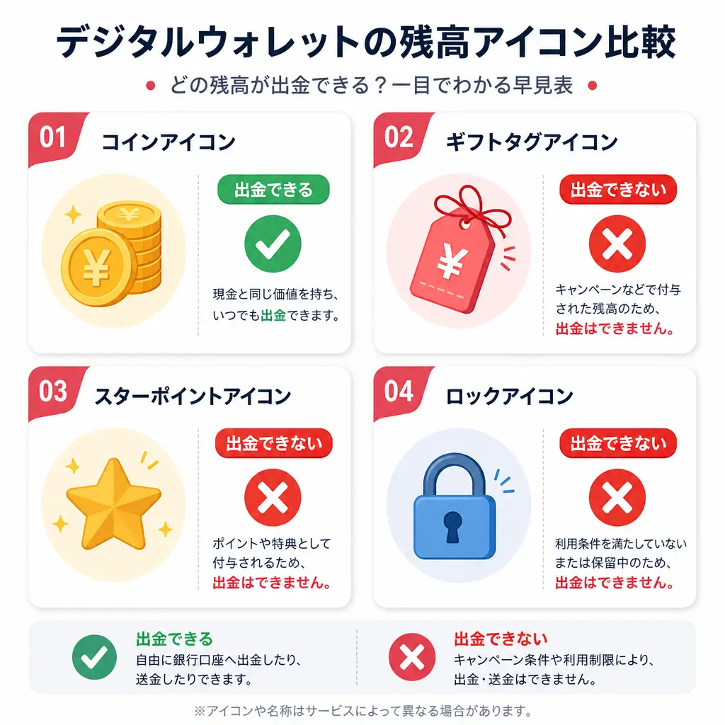 まず確認すべきPayPay残高の4種類 - ペイペイから現金