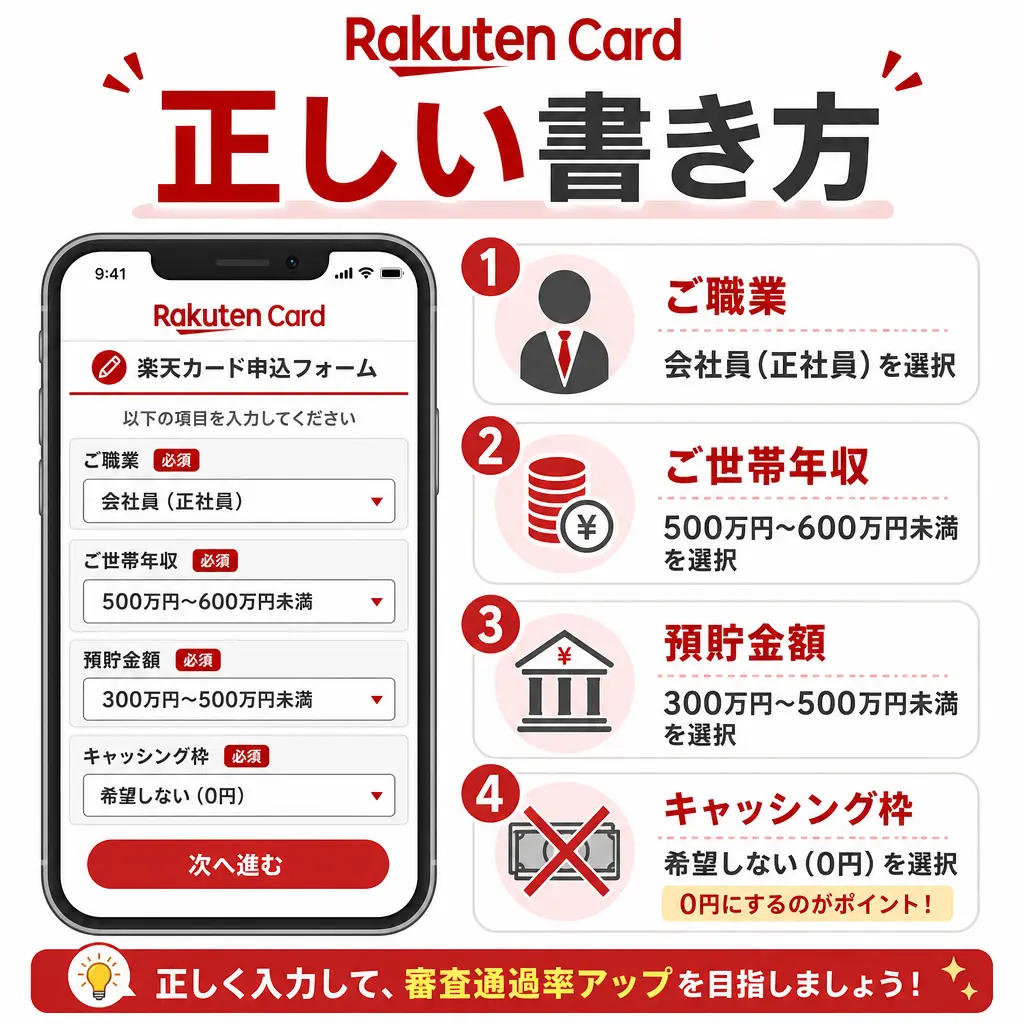 通りやすい無職と、通りにくい無職の分かれ目 - 楽天カード 無職